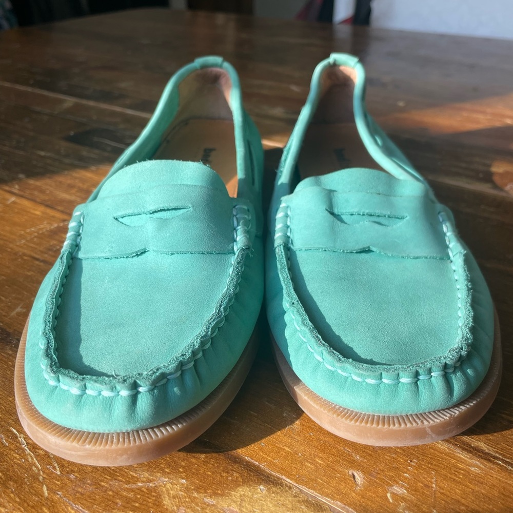 Bed Stü Loafers Size 6.5 Mint Green